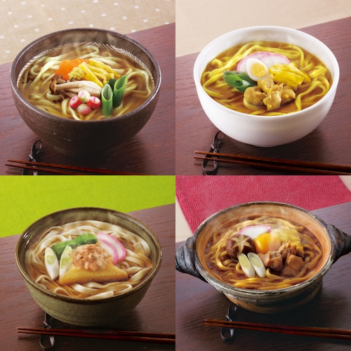 レンジで簡単 きしめん・うどん 2種20食セット