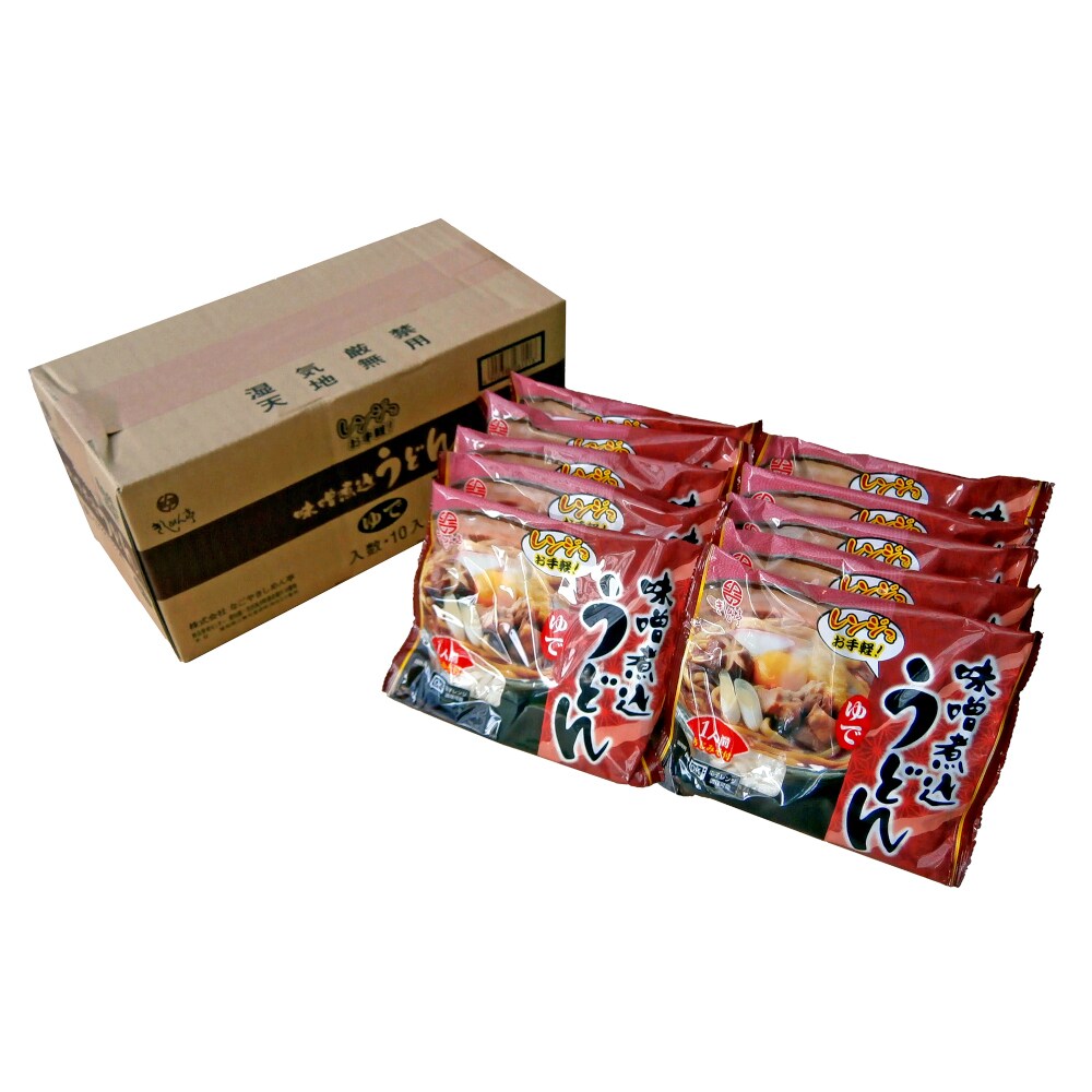 ゆで味噌煮込うどん