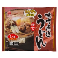 ゆで味噌煮込うどん