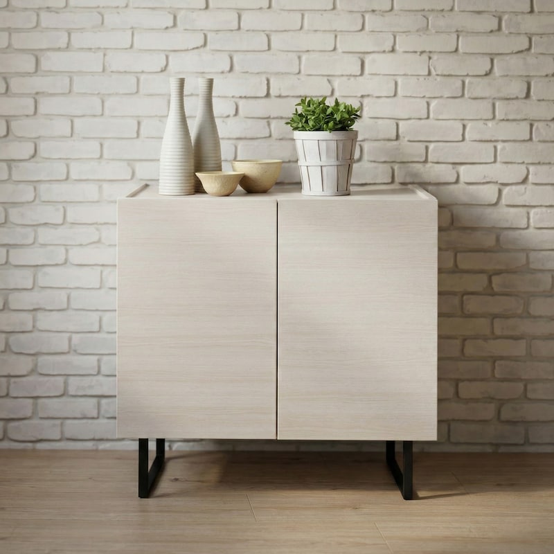 ホワイトウッド／板扉幅80cm