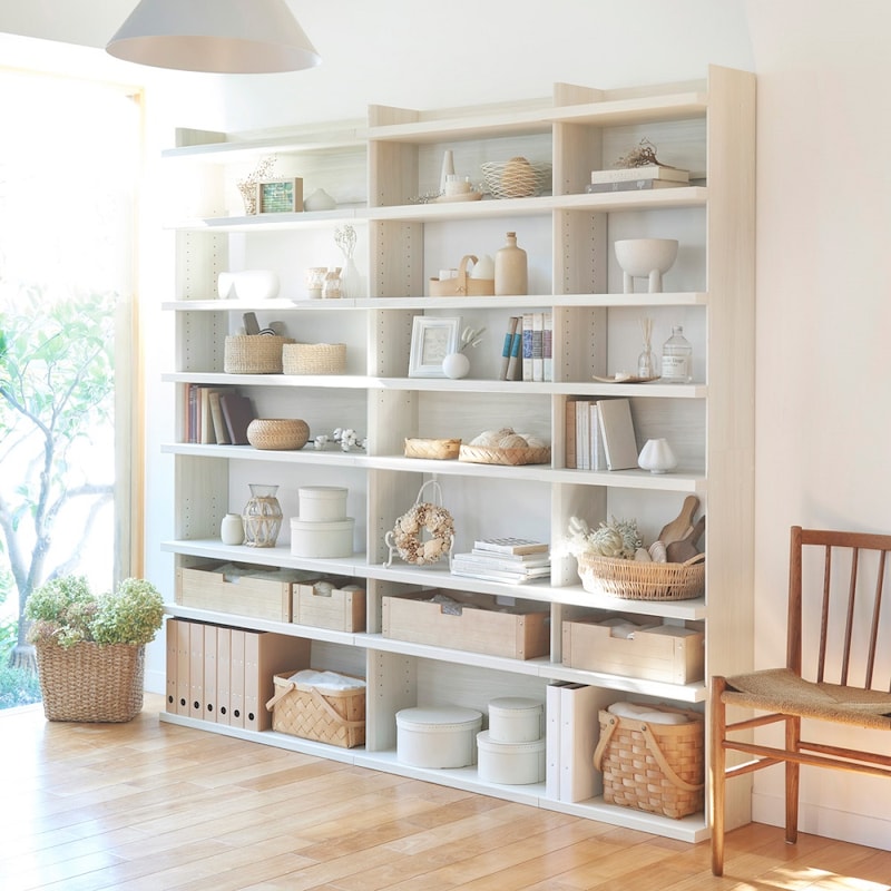 ホワイトウッド／幅50,70,90cm