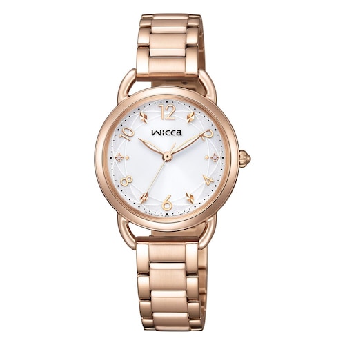 wicca 替えバンド付きソーラーテック腕時計