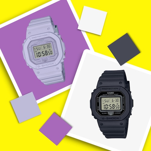 暗所でも見やすい G-SHOCKワントーンカラーデザイン腕時計