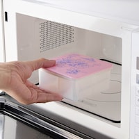 蓋をしたまま電子レンジで解凍＆温めOK