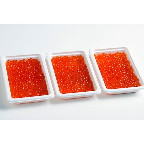 【フードロス対策】【25%OFF】 北海道産いくら醤油漬け 100g×3個 （訳あり）