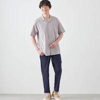 モデル身長180cm／M・股下70cm・ネイビー