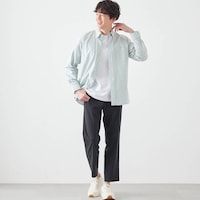 モデル身長180cm／M・股下70cm・ブラック