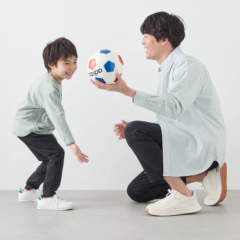 公園などで遊ぶときにも動きやすい