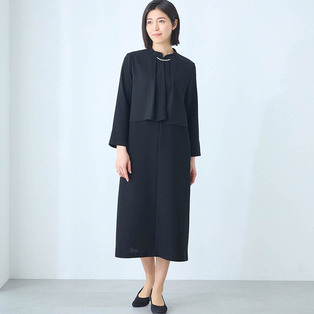 モデル身長168cm／S～M・着丈117cm ※写真は撮影用のため着丈+6cmになります。