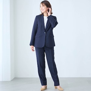 モデル身長168cm／M・股下74cm ※写真は撮影用のため股下+6cmになります。