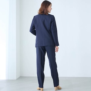 モデル身長168cm／M・股下74cm ※写真は撮影用のため股下+6cmになります。