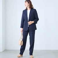 モデル身長168cm／M・股下74cm ※写真は撮影用のため股下+6cmになります。