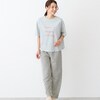 【ベルメゾン】Tシャツ/布帛PTセットルームウェア