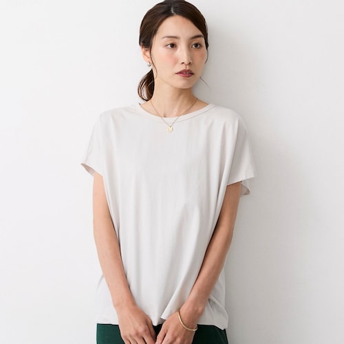 フレンチスリーブワイドTシャツ