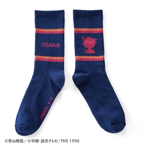 『名探偵コナン』毎日履きたい！クルー丈ソックス（レディース）