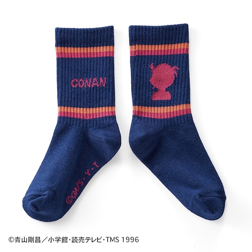 『名探偵コナン』毎日履きたい！クルー丈ソックス（キッズ）