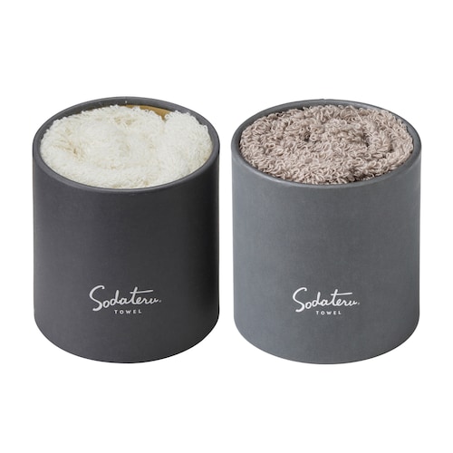 【送料無料】 【特別包装】育てるタオル プチフェイスタオル2枚