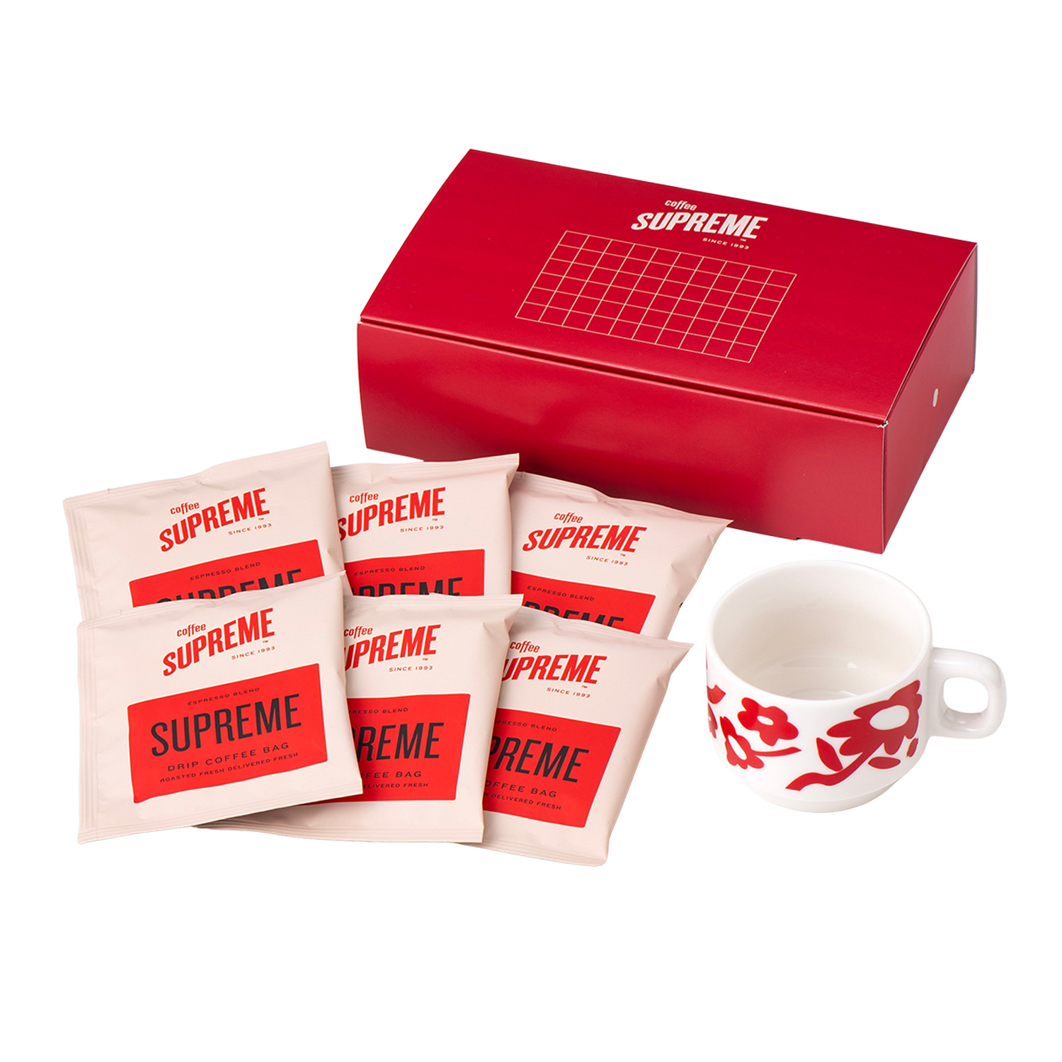 【ベルメゾン】【送料無料】 【特別包装】Coffee Supreme ドリップバッグとメッセージマグカップのセット