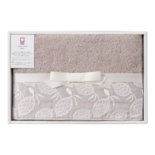 【送料無料】 【特別包装】潤いのタオル 凜 フェイスタオル 檸檬