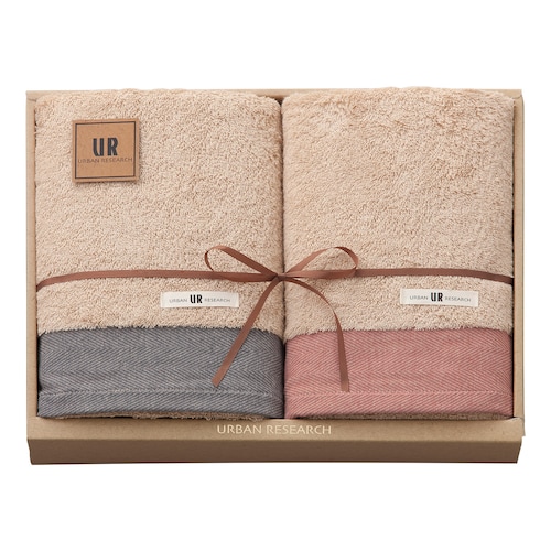 【送料無料】 【特別包装】アーバンリサーチ バスタオル2枚セット