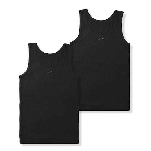 【２枚組】胸二重ドライインナー～ブラデビュー前に～【ジュニア】