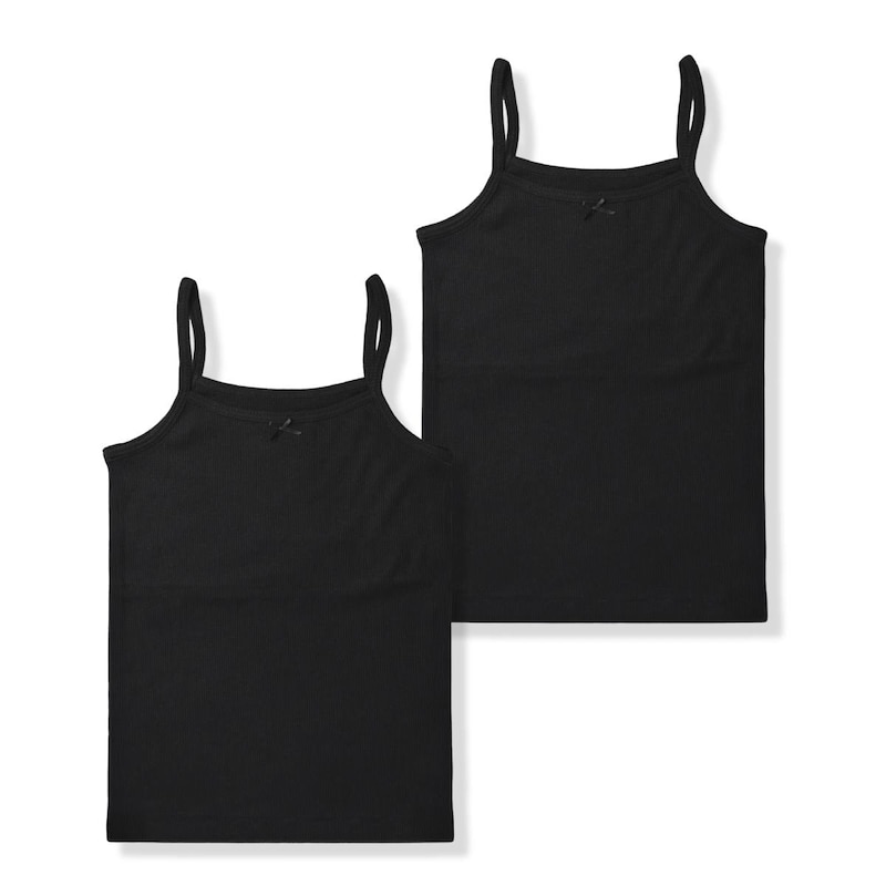 キャミ：ブラック