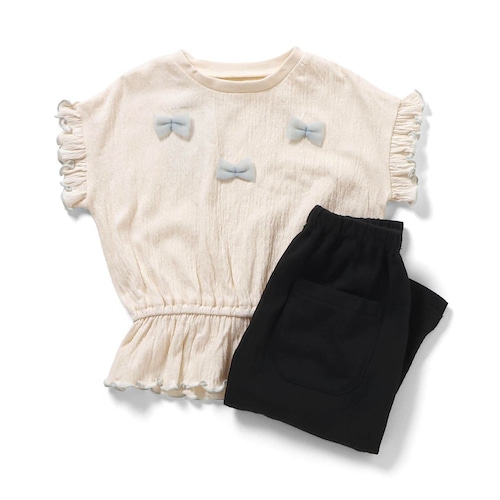 リボンモチーフパジャマ