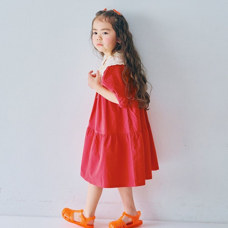 ※アレンジ例　付け襟はついていません