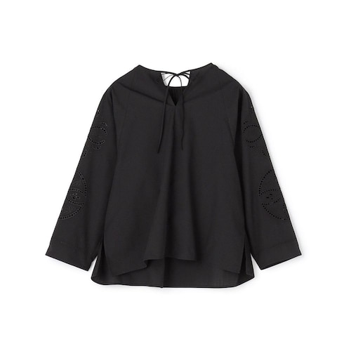 【UNFILO／アンフィーロ】エンブロイダリーブラウス