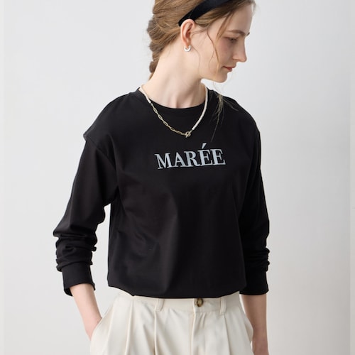 ロゴプリントロンT