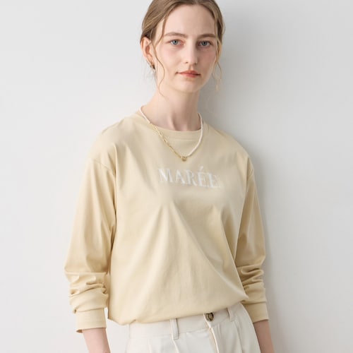 ロゴプリントロンT