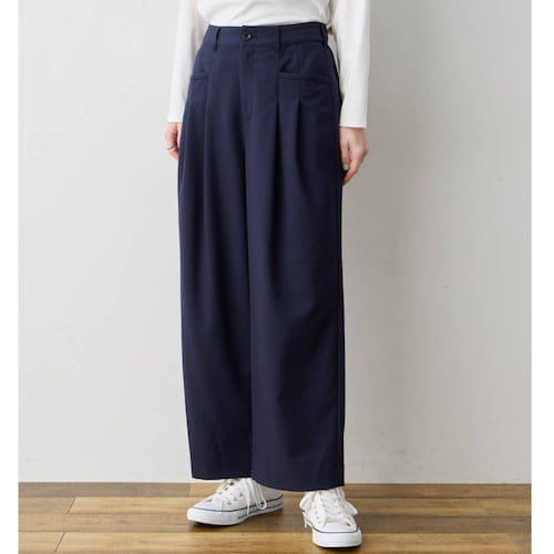 タック入りチノパン