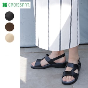 【クロワッサン/CROISSANT】本革バックベルトサンダル[日本製]