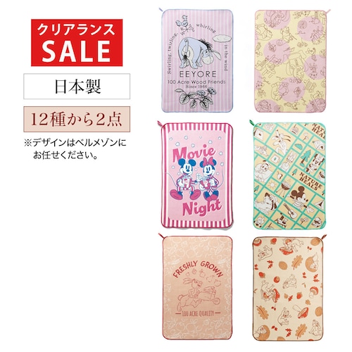 【クリアランス】【1回のみお届け】 サッと吸水クロス 2枚セット「ディズニーシリーズ」