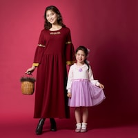 「ラプンツェル」がモチーフのワンピース（キッズ／別売り）と合わせてリンクコーデも♪