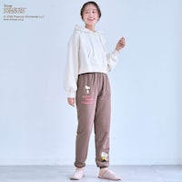 モデル身長167cm／Ｍ ※写真は撮影用のため股下+4cmになります。