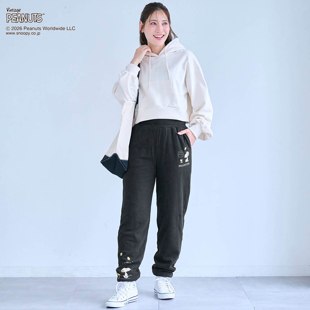 モデル身長167cm／Ｍ ※写真は撮影用のため股下+4cmになります。