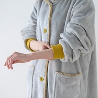袖口はリブ仕様で家事もしやすい