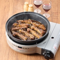 5.3cmの深型プレート付き、鍋物やスープ、炊飯など調理の幅が広がりました