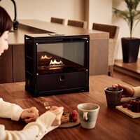 こだわり抜いた、美しく揺れる炎