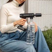 ペットボトルを装着するだけの完全ワイヤレス