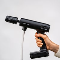 ホース接続で長時間使用も可