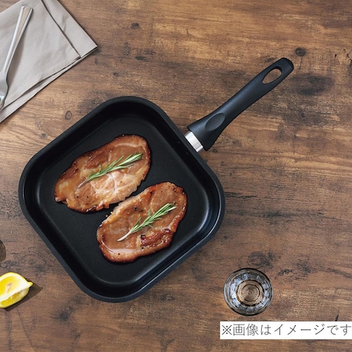 隅まで広く使える角型フライパン ハコパン＜15×18cm／20×20cm／24×24cm＞