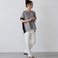 モデル身長167cm／Ｍ～Ｌサイズ