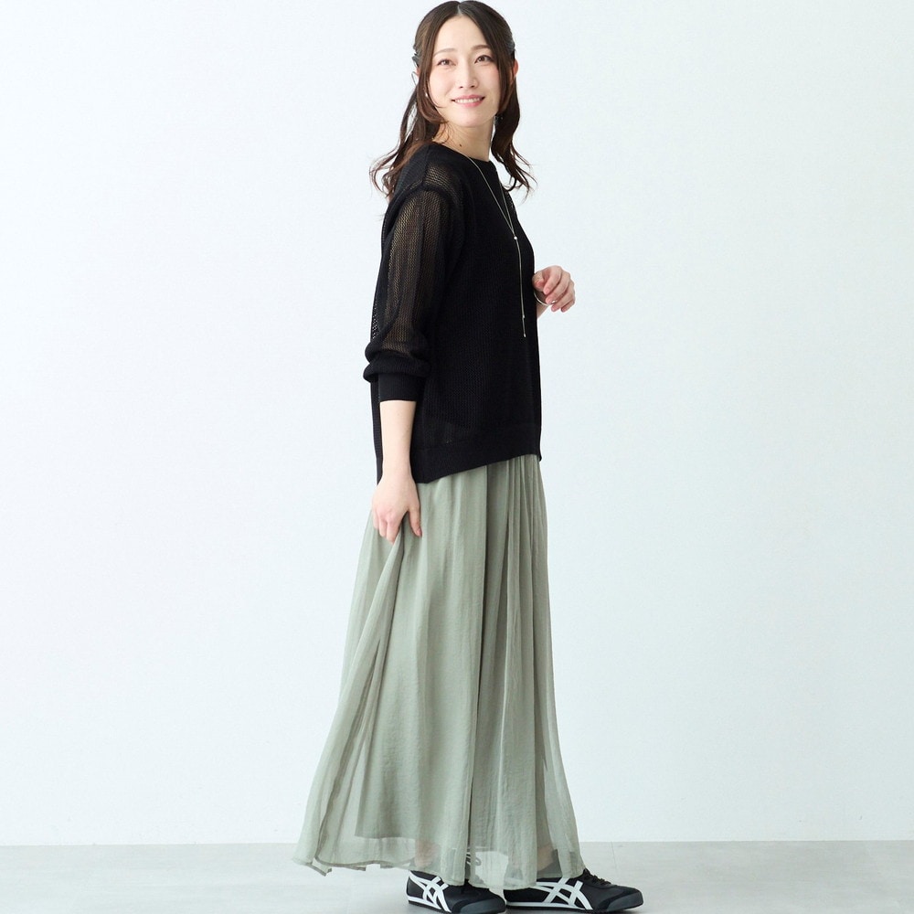 モデル身長165cm／Mサイズ