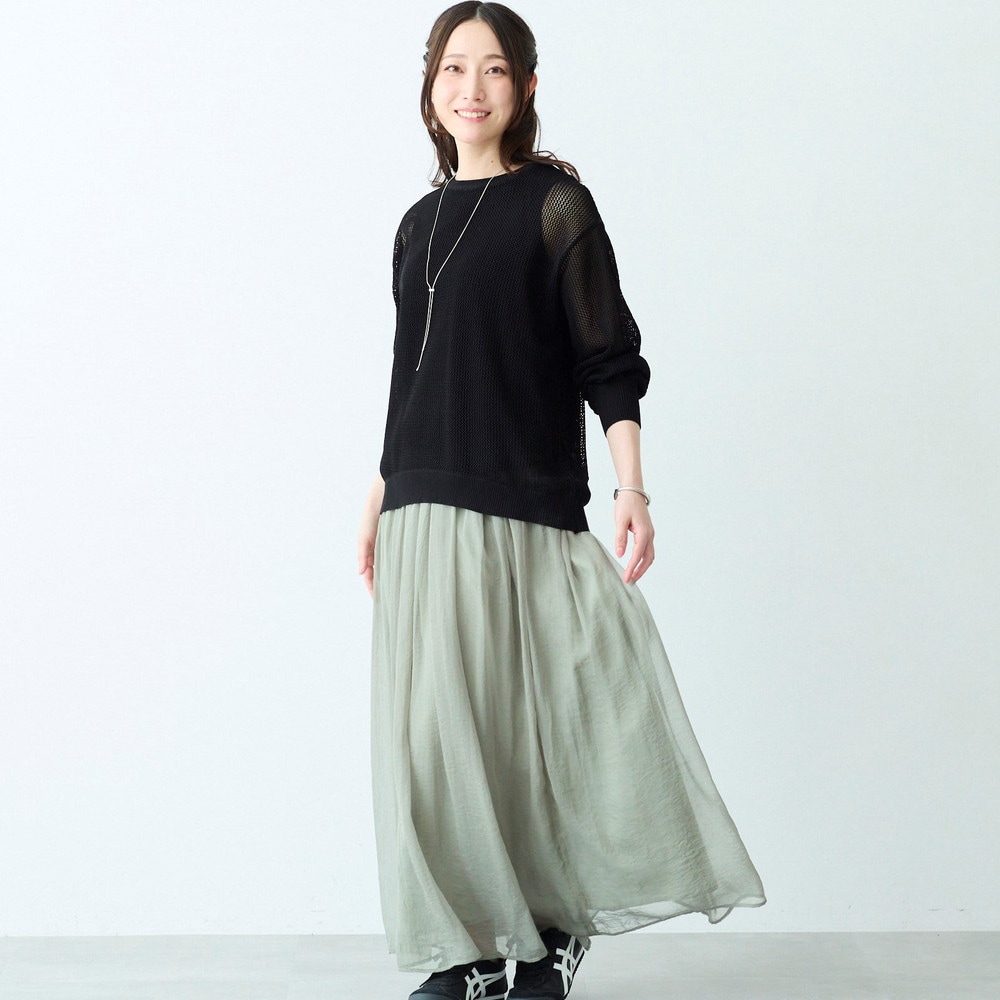 モデル身長165cm／Mサイズ