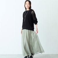 モデル身長165cm／Mサイズ