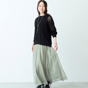 モデル身長165cm／Mサイズ