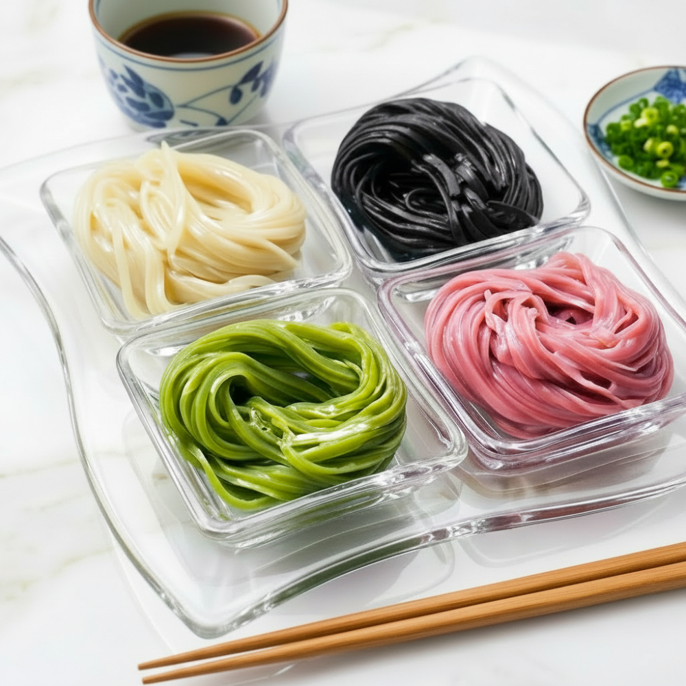 【お中元・おとりよせ】 4色稲庭うどん 【ご注文は8月25日まで】 【お中元・おとりよせ】 4色稲庭うどん 【ご注文は8月25日まで】