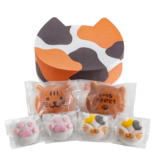 【予約商品】 母の日 京都 養老軒 三毛猫おやつ帖 【ご注文は5月3日まで】